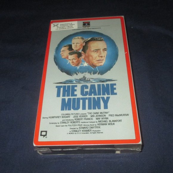The Caine Mutiny (from 1954) (VHS, 1985) (Unopened) Humphrey Bogart - Picture 1 of 4